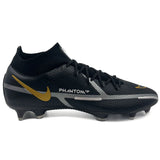Nike Phantom GT FG ELITE 'Shadow - Black/Metallic Dark Grey/Metallic Gold'