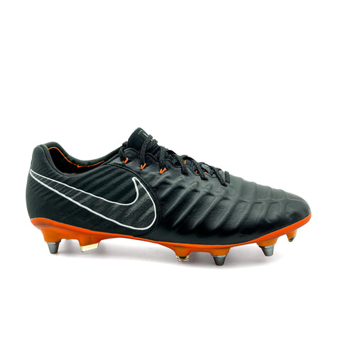Nike Tiempo Legend 7 SG-PRO Elite 'Black/Total Orange/White Nike Tiempo Legend 7 SG-PRO Elite 'Black/Total Orange/White