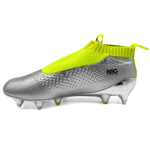 Adidas Ace 16+ Purecontrol SG ELITE 'Mercury Silver Metallic/Core Black/Solar Yellow'